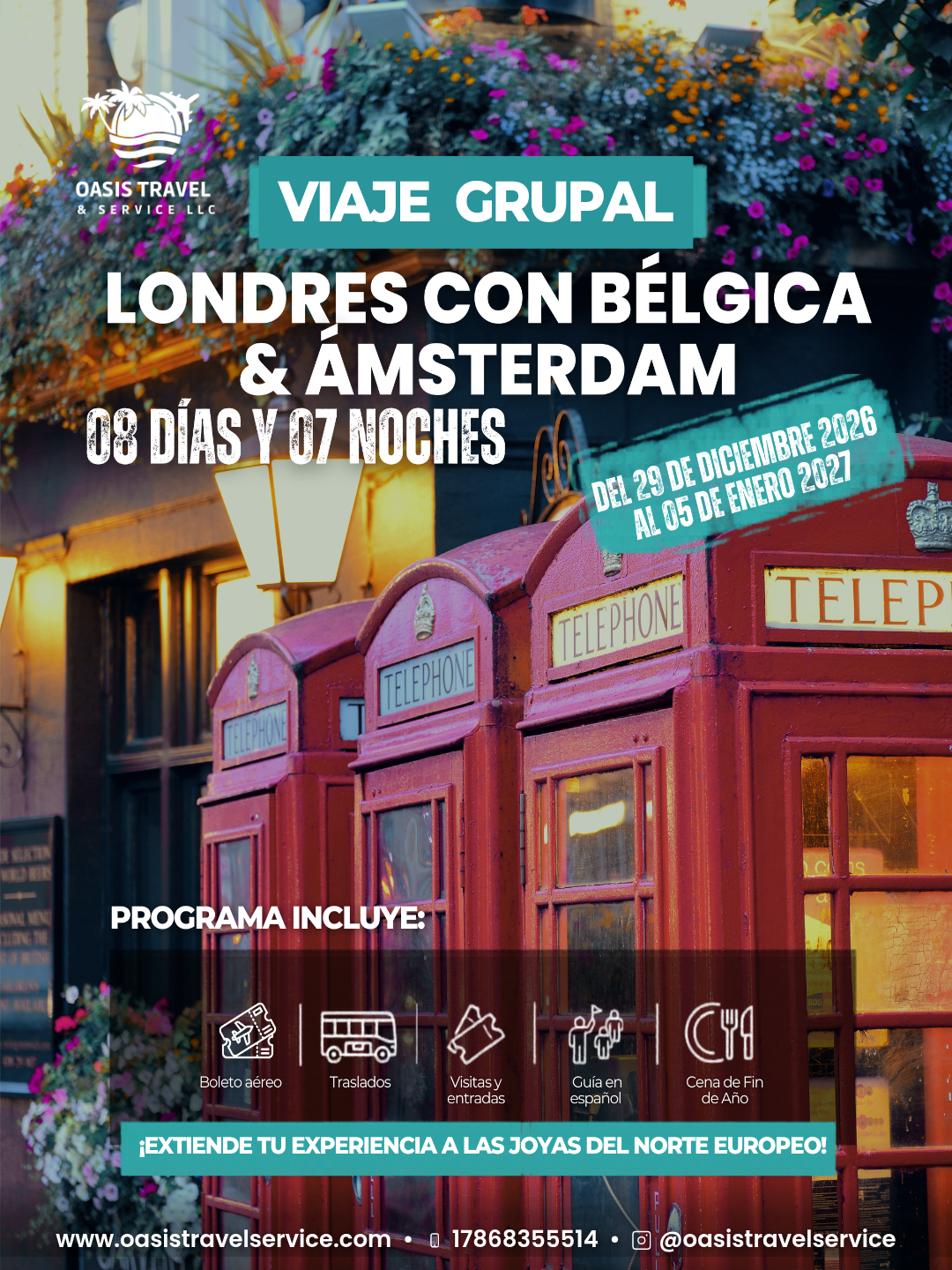londres con bélgica y Ámsterdam www.oasistravelservice.com (1)